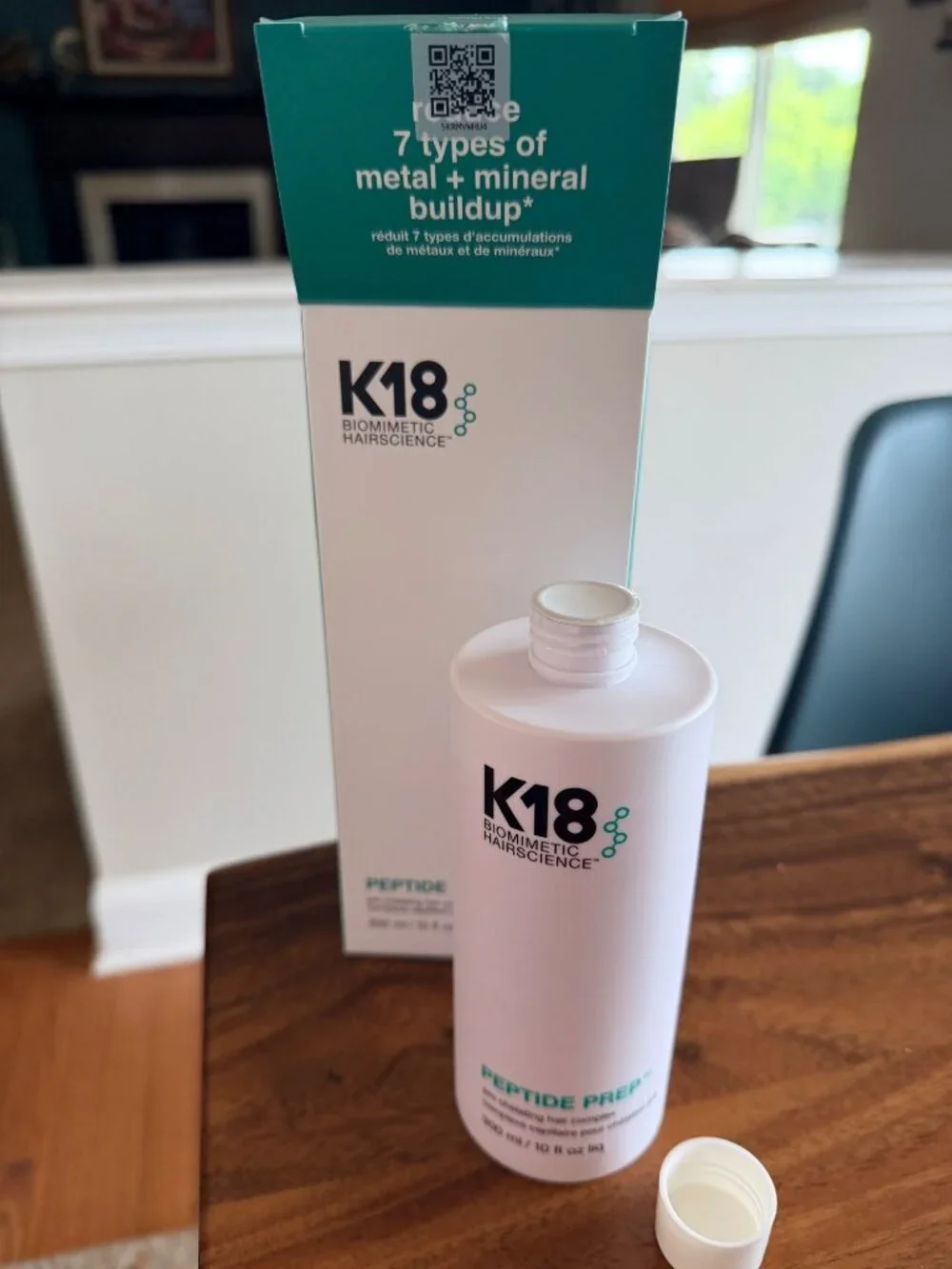 K18 Peptide Prep Pro Chelating Hair Complex 300ml Professional Treatment Sealed